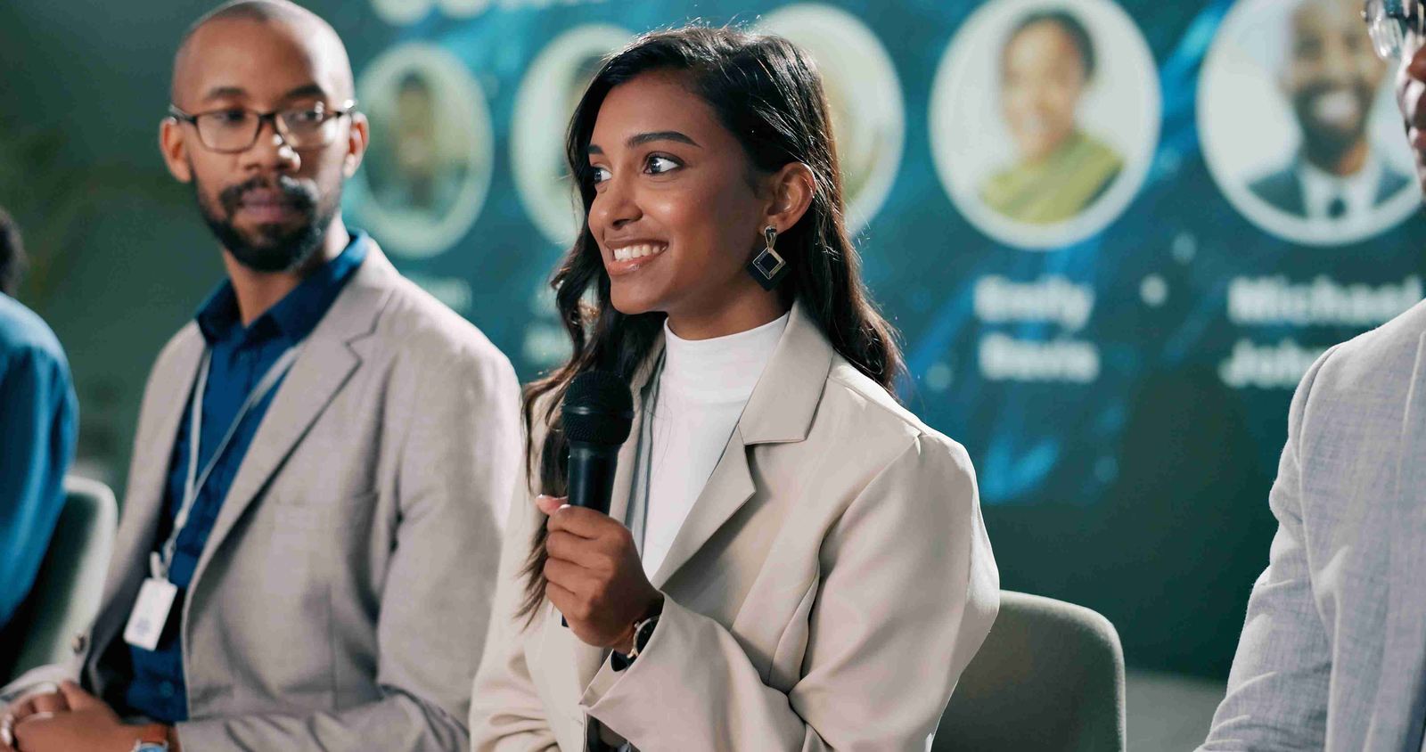 audience participation in a live corporate event
